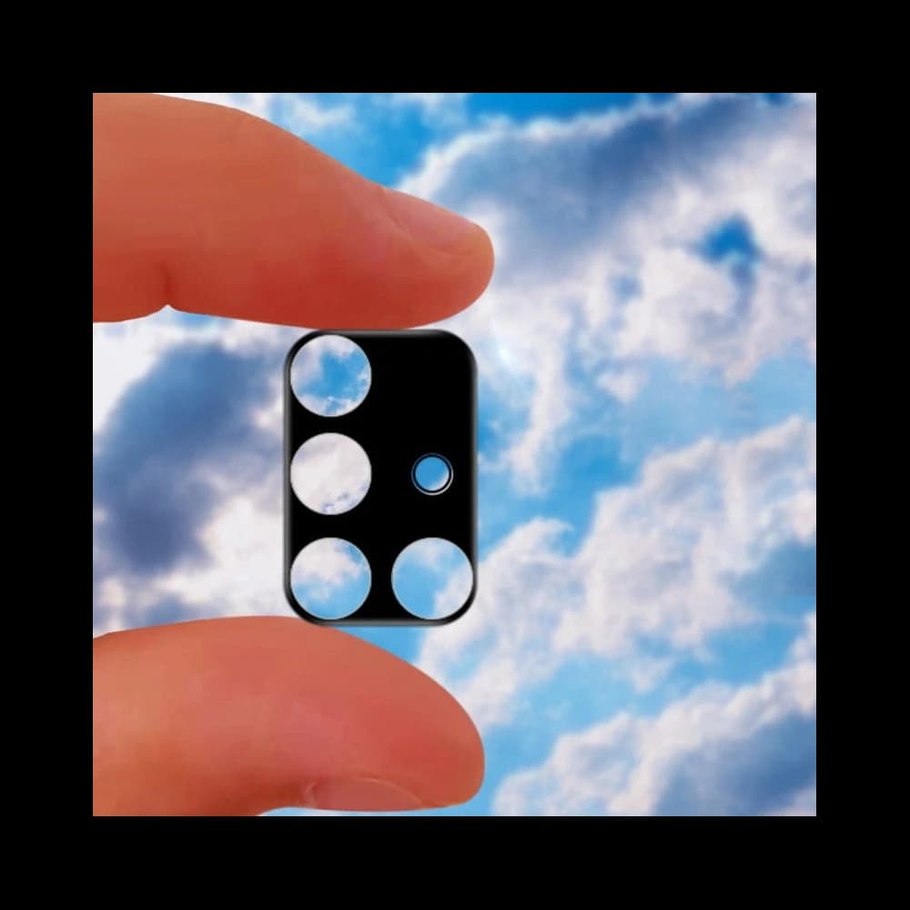 Bizon Glass Lens Samsung Galaxy A71 [2 PACK] - 5