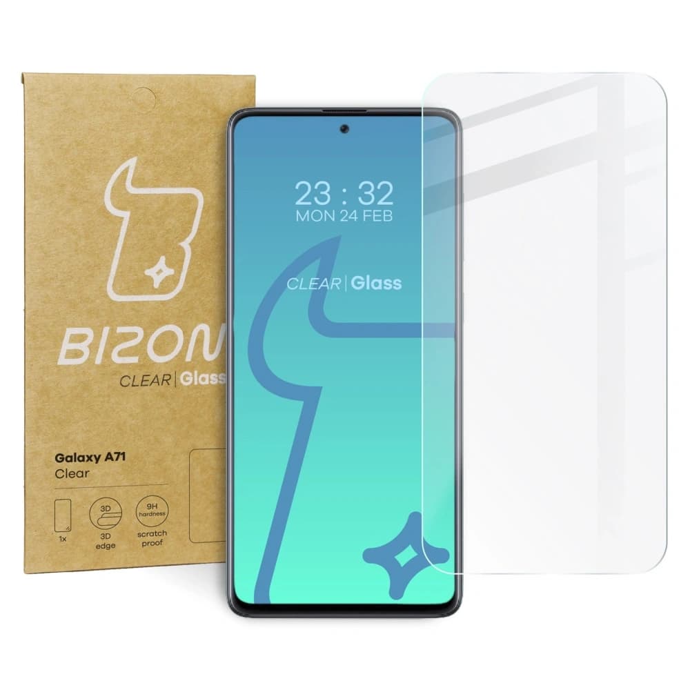 Bizon Glas Klar 2 Samsung Galaxy A71 - 1
