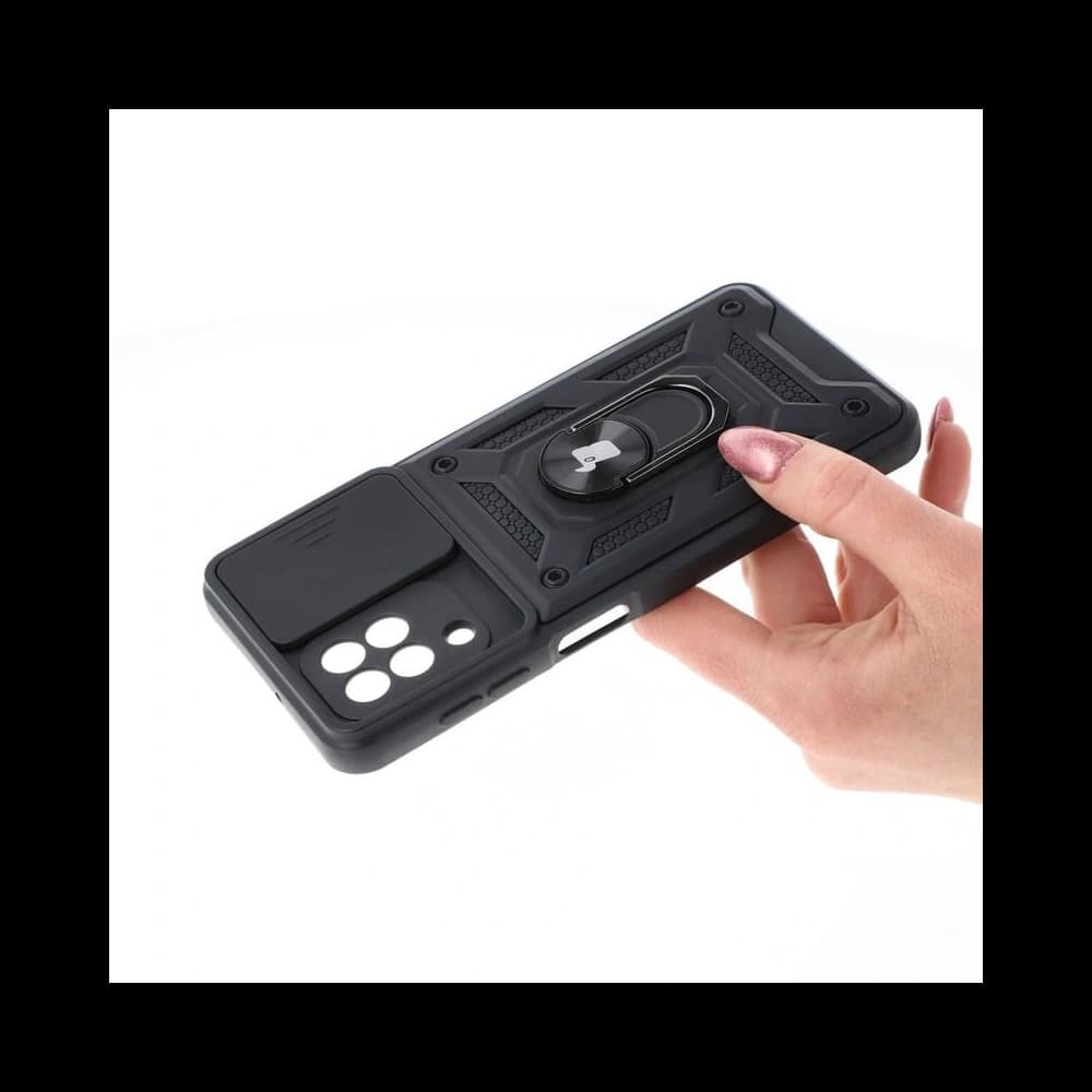 Bizon Case CamShield Ring Samsung Galaxy A22 4G / M22 black - 5