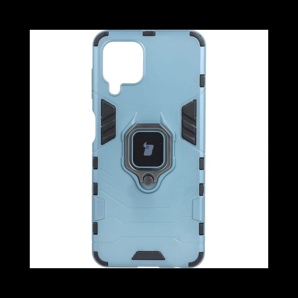 Bizon Case Armor Ring Samsung Galaxy A22 4G / M22 blue - 1