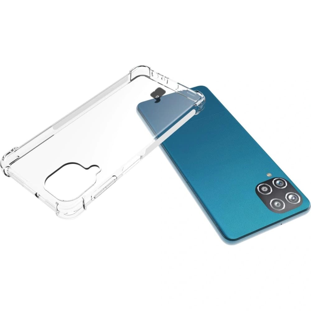 Bizon Case Clear Pack case + 2x screen glass + lens glass Samsung Galaxy A22 4G / M22 clear - 5