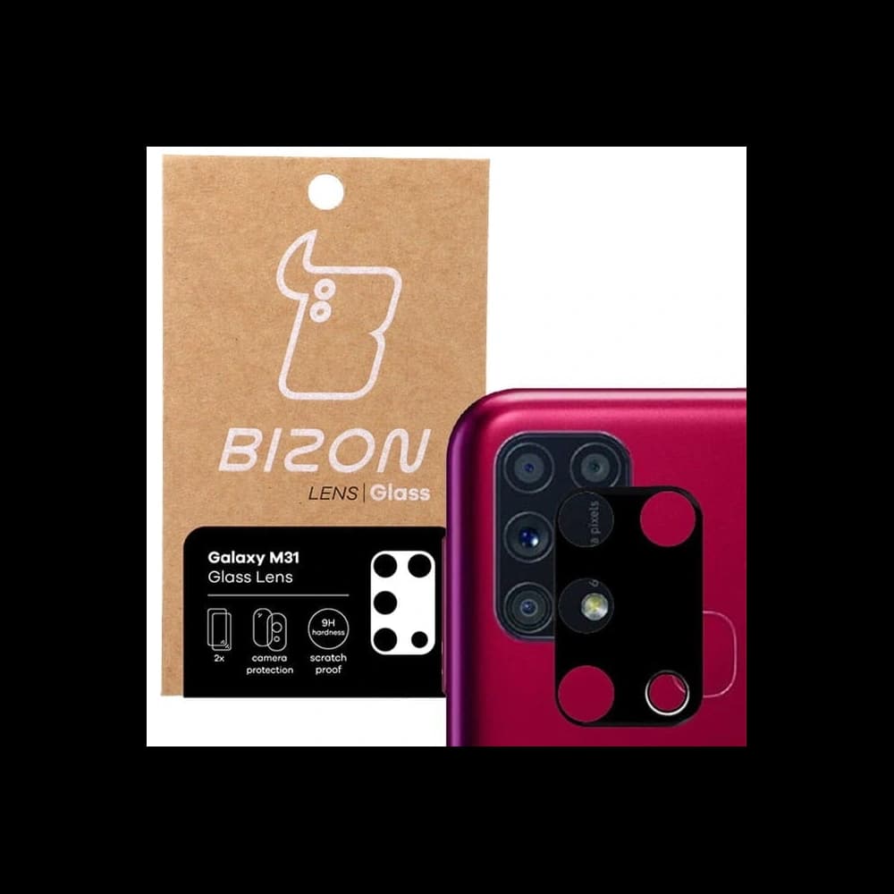 Bizon Glass Lens Samsung Galaxy M31 [2 PACK] - 1