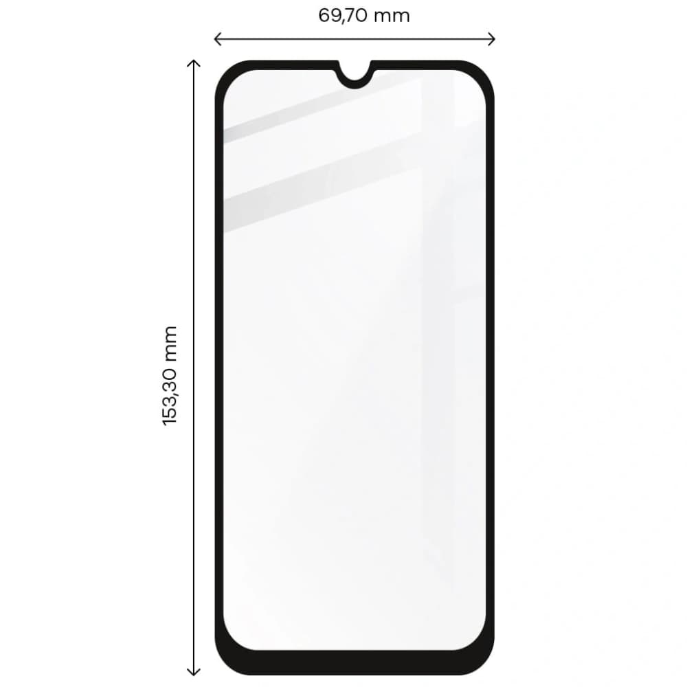 Bizon Glass Edge Samsung Galaxy M31 black - 2