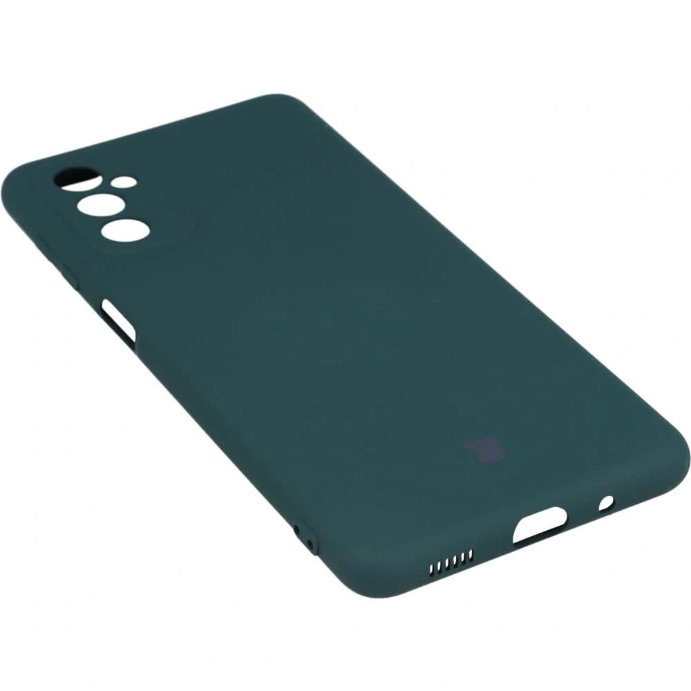 Etui Bizon Case Silicone do Samsung Galaxy M52 ciemnozielone - 3