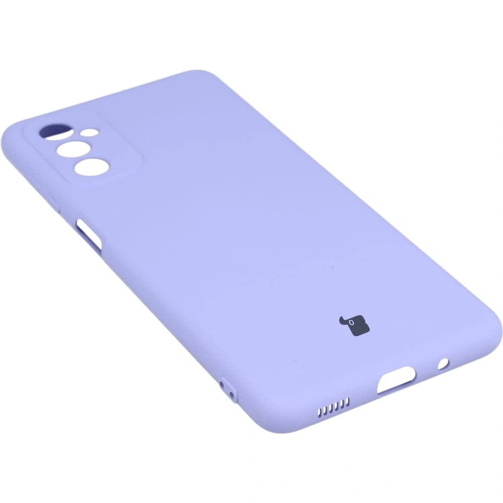 Etui Bizon Case Silicone do Samsung Galaxy M52 fioletowe - 3