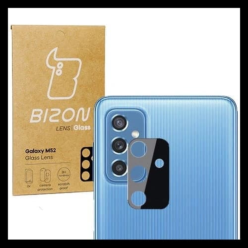 Szkło na aparat Bizon Glass Lens do Samsung Galaxy M52 [2 PACK]