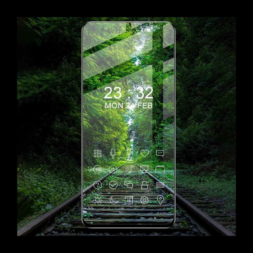 Szkło hartowane Bizon Glass Edge do Samsung Galaxy M52 czarne - 5