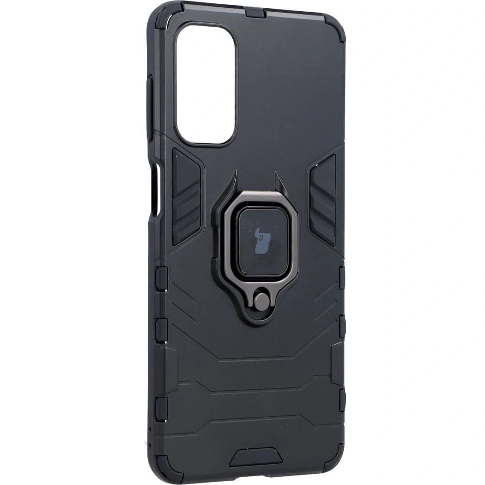 Etui Bizon Case Armor Ring do Samsung Galaxy M52 czarne - 2
