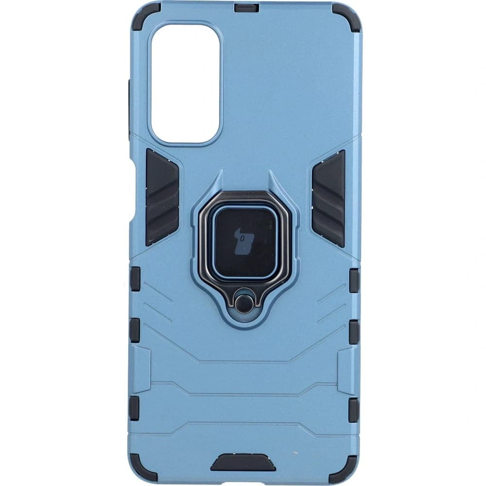 Etui Bizon Case Armor Ring do Samsung Galaxy M52 niebieskie - 1