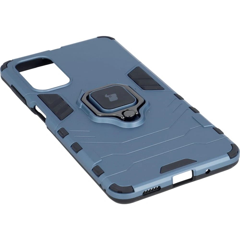 Etui Bizon Case Armor Ring do Samsung Galaxy M52 niebieskie - 4
