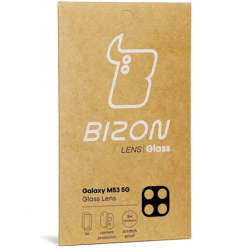 Bizon Glaslinse Samsung Galaxy M53 5G [2 PACK] - 4