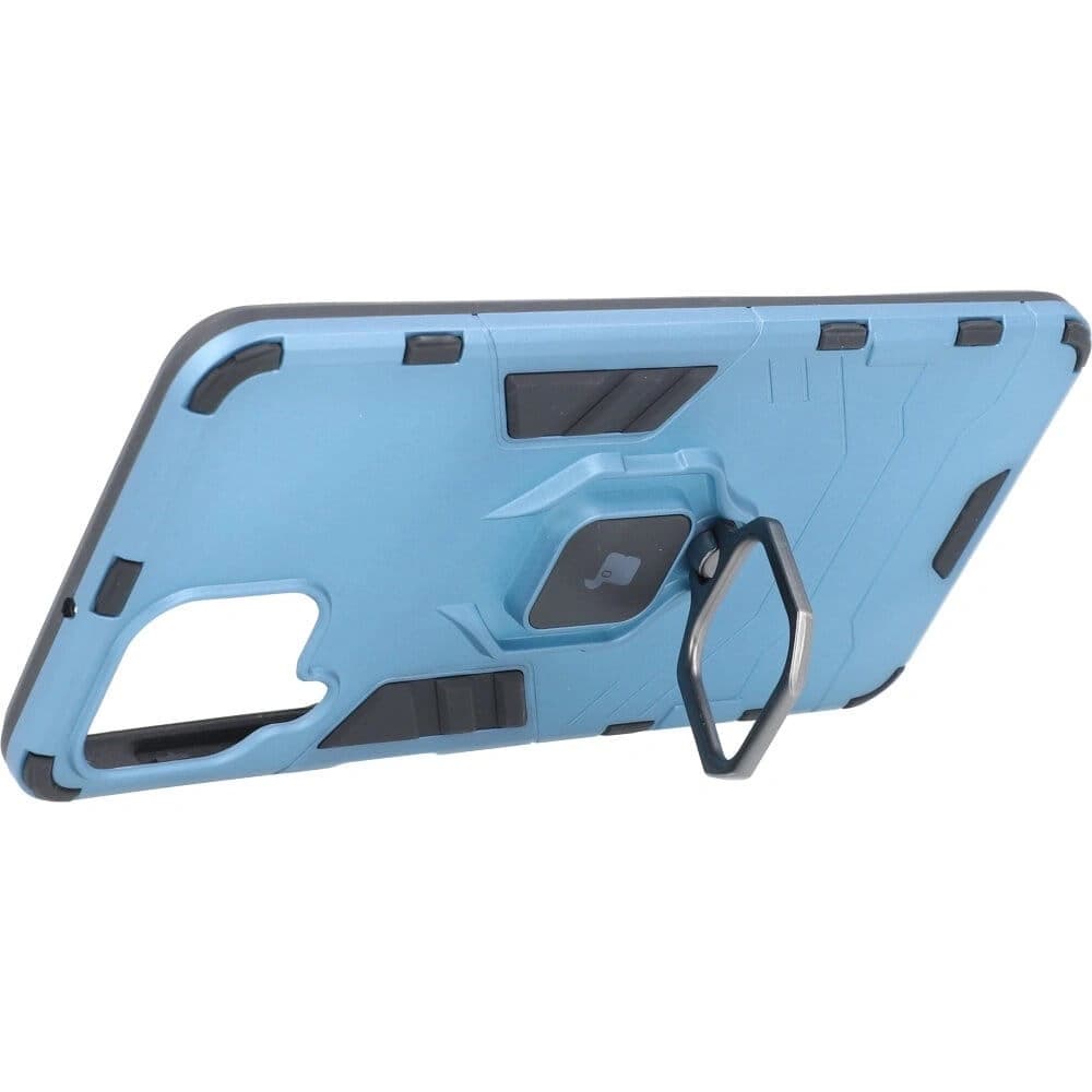 Bizon Case Armor Ring Samsung Galaxy M53 5G blau - 5
