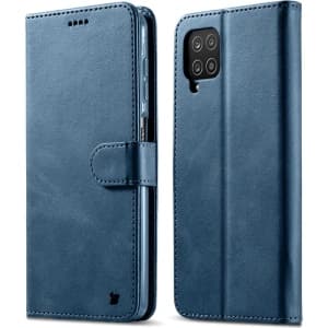 Bizon Case Wallet Samsung Galaxy M53 5G marineblau
