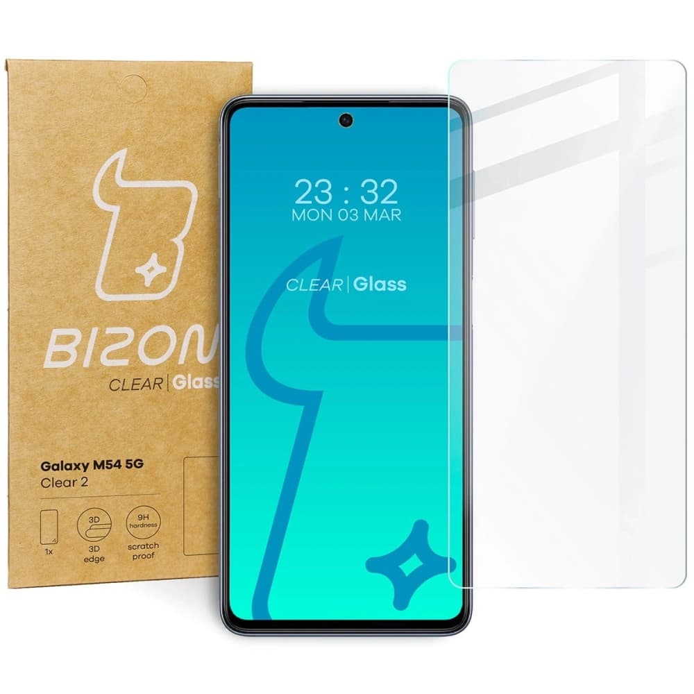 Bizon Glass Clear 2 Samsung Galaxy M54 5G - 1