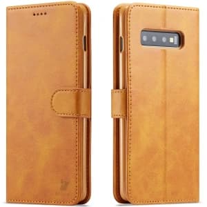 Bizon Case Wallet Samsung Galaxy S10e light brown