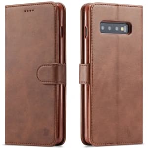 Bizon Case Wallet Samsung Galaxy S10e brown