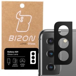 Bizon Glass Lens Samsung Galaxy S21 [2 PACK]