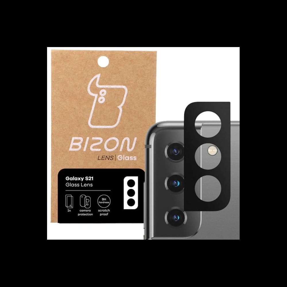 Bizon Glass Lens Samsung Galaxy S21 [2 PACK] - 1