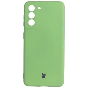 Bizon Case Silicone Samsung Galaxy S21 light green