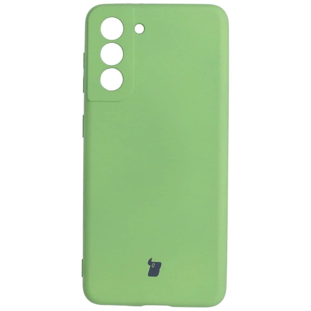 Bizon Case Silikon Samsung Galaxy S21 hellgrün - 1