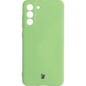 Etui Bizon Case Silicone do Samsung Galaxy S21 FE jasnozielone