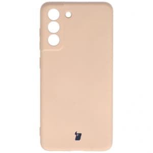 Etui Bizon Case Silicone do Samsung Galaxy S21 FE jasnoróżowe