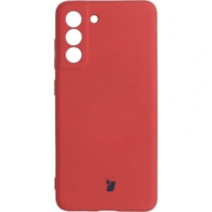 Etui Bizon Case Silicone do Samsung Galaxy S21 FE ciemny róż