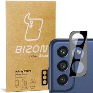 Szkło na aparat Bizon Glass Lens do Samsung Galaxy S21 FE [2 PACK]