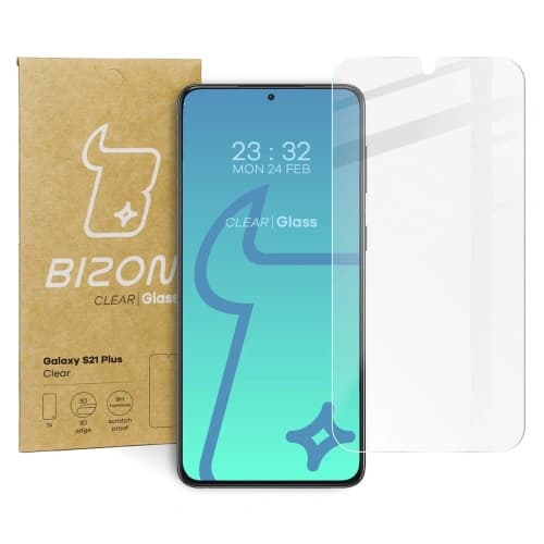 Szkło hartowane Bizon Glass Clear do Samsung Galaxy S21 Plus