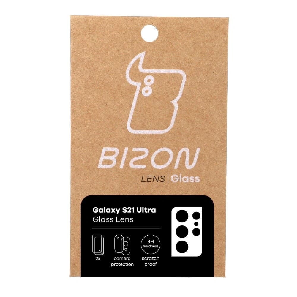 Bizon Glass Lens Samsung Galaxy S21 Ultra [2 PACK] - 4