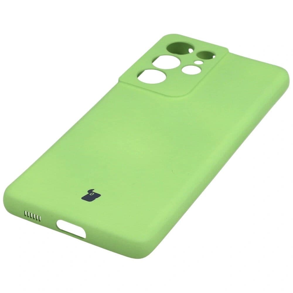 Bizon Case Silicone Samsung Galaxy S21 Ultra light green - 2