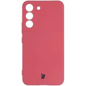 Bizon Case Silicone Samsung Galaxy S22 roz închis