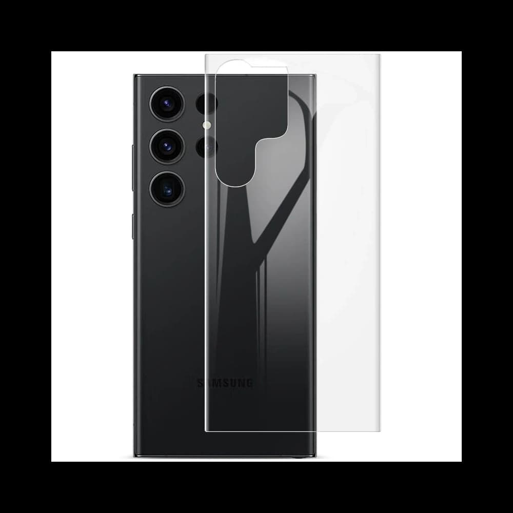 Fólie hydrogelová na zadní stranu Bizon Glass Hydrogel Samsung Galaxy S23 Ultra [2 PACK] - 4