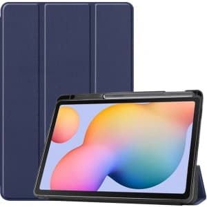 Bizon Case Tab Lizard Samsung Galaxy Tab S6 Lite 2024/2022/2020 navy blue