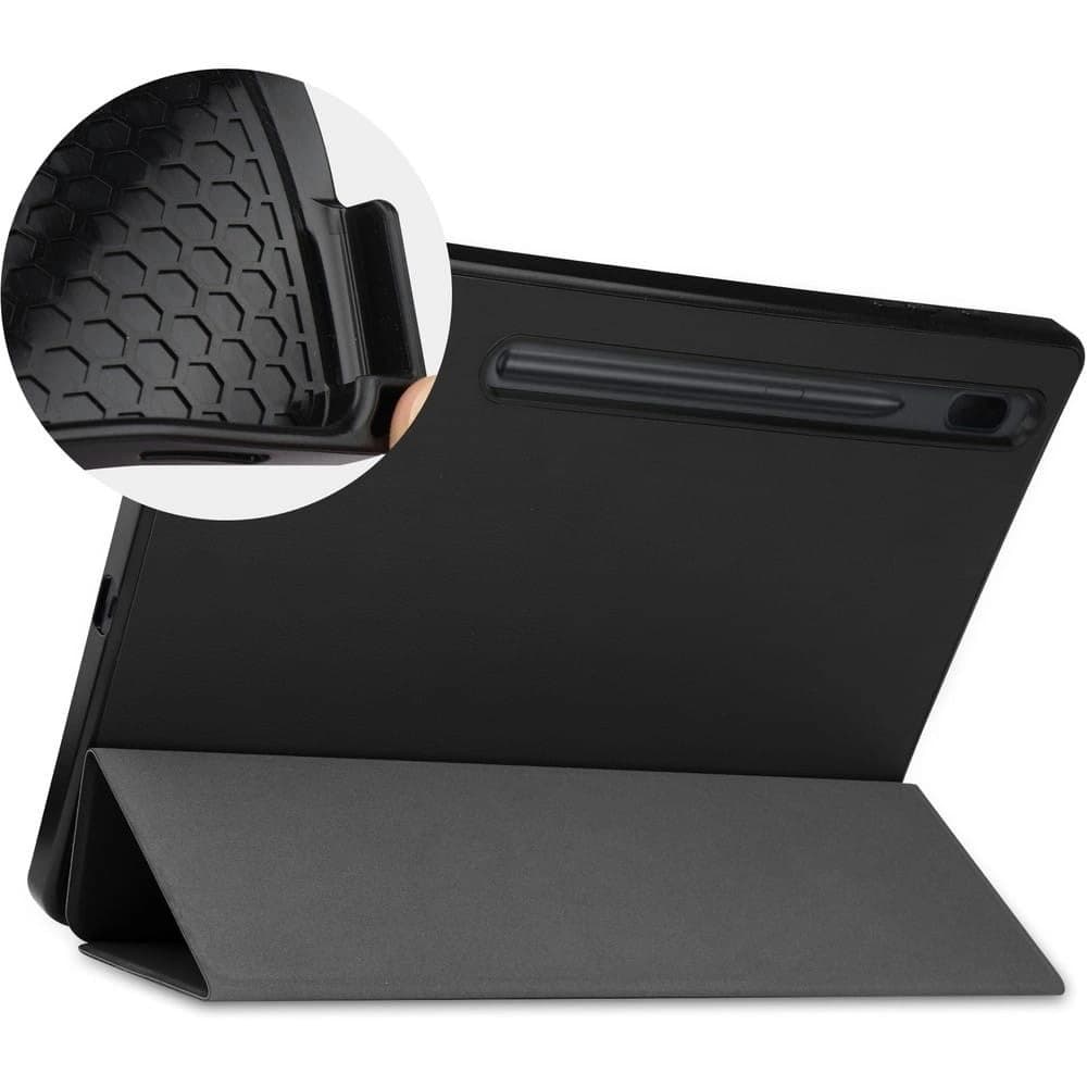 Etui Bizon Case Tab Lizard do Samsung Galaxy Tab S8 Plus / S7 Plus czarne - 3