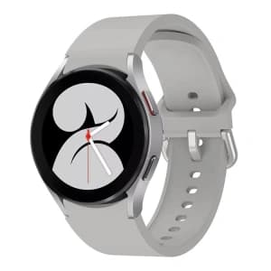 Bizon Strap Uhr Silikon Samsung Galaxy Uhr 20 mm hellgrau