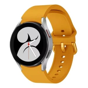 Bizon Strap-Uhr Silikon Samsung Galaxy Uhr 20 mm Karotte
