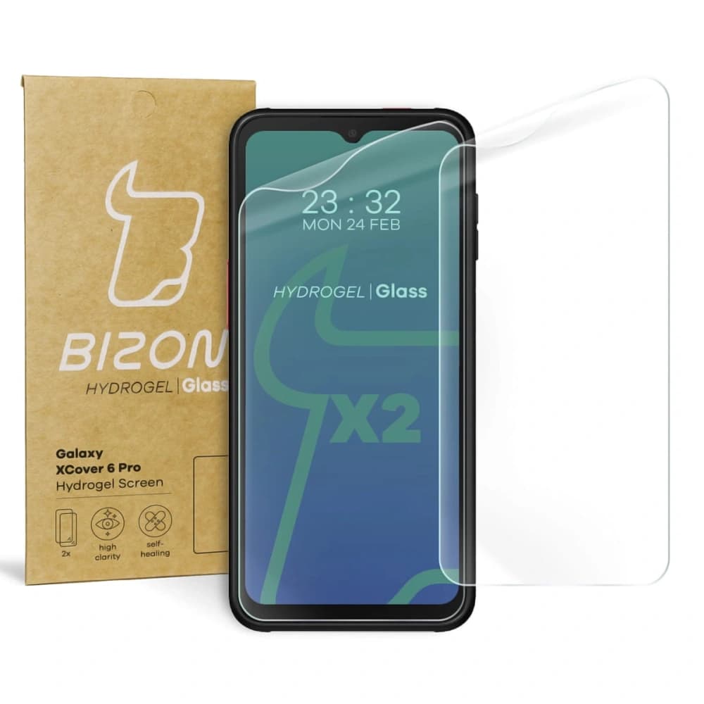 Bizon Glass Hydrogel Samsung Galaxy XCover 6 Pro [2 PACK] - 1
