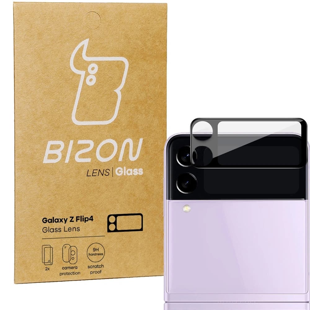 Bizon Glass Lens Samsung Galaxy Z Flip4 [2 PACK] - 1