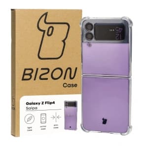 Bizon Case Salpa Samsung Galaxy Z Flip4 clear