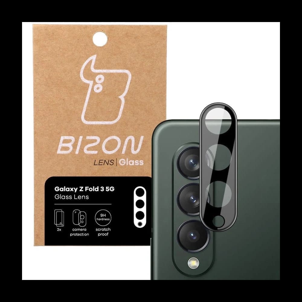 Sklo na aparát Bizon Glass Lens do Samsung Galaxy Z Fold3 5G [2 PACK] - 1