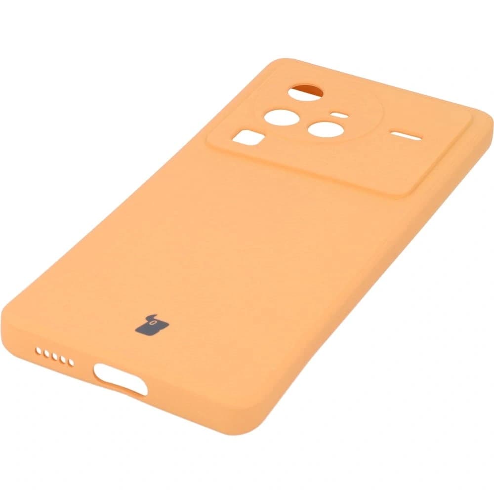 Bizon Case Silikon Sq Vivo X80 Pro orange - 2