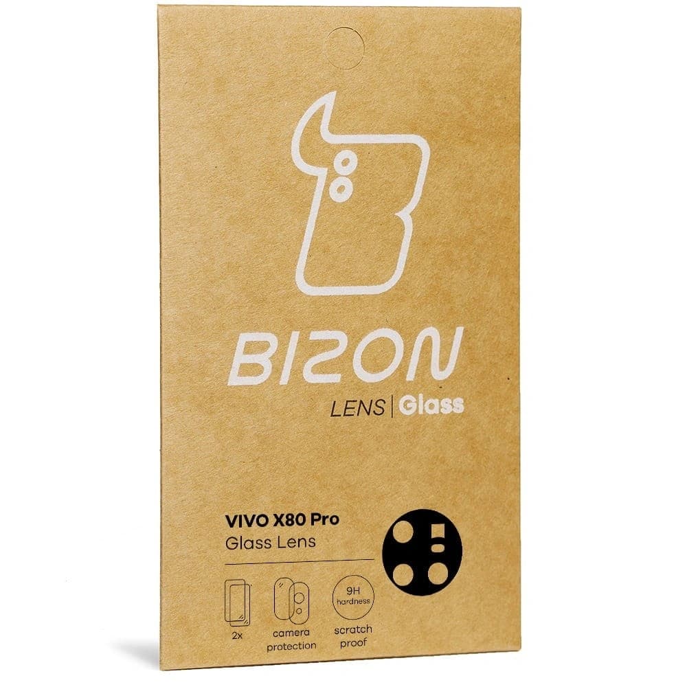 Bizon Glaslinse Vivo X80 Pro [2 PACK] - 5