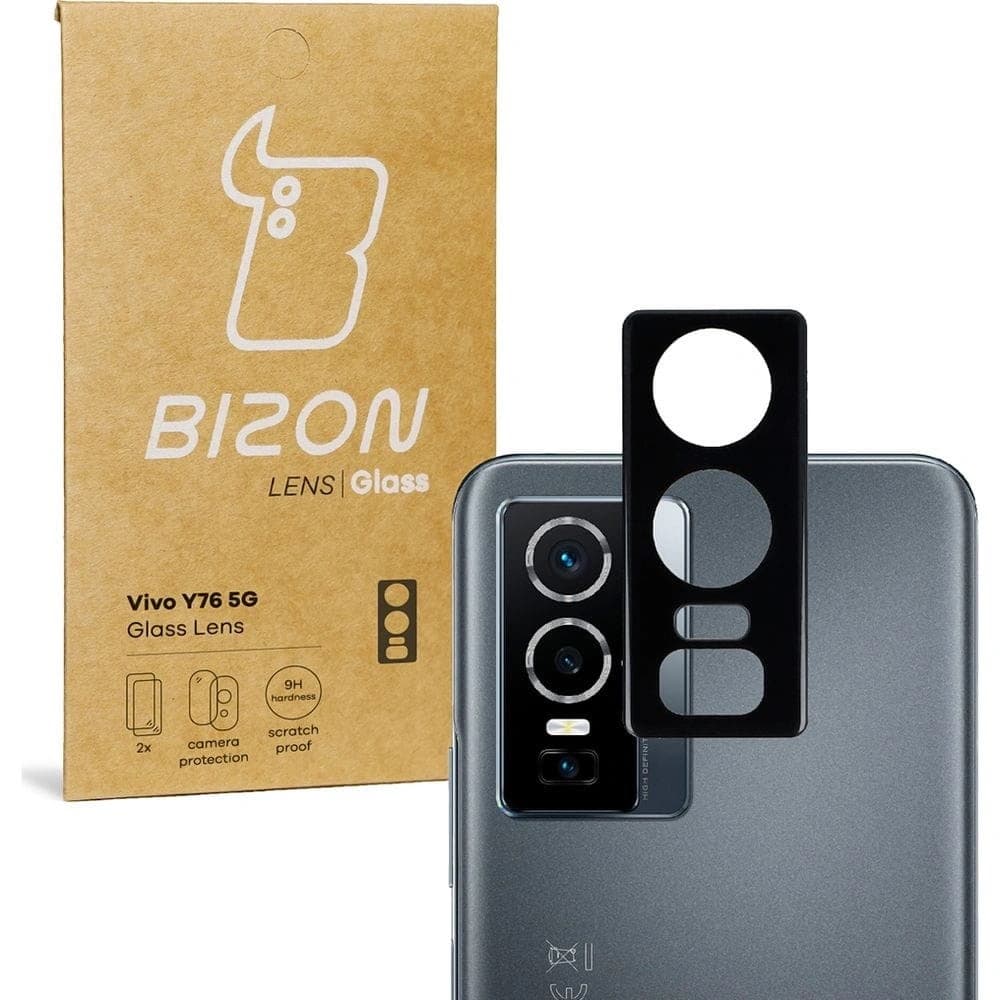 Bizon Glass Lens Vivo Y76 5G [2 PACK] - 1