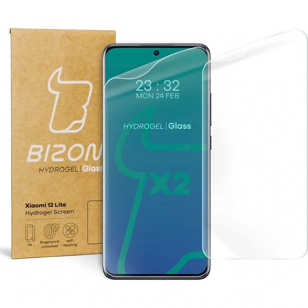 Bizon Glass Hydrogel Xiaomi 12 Lite [2 CSOMAG] - 1