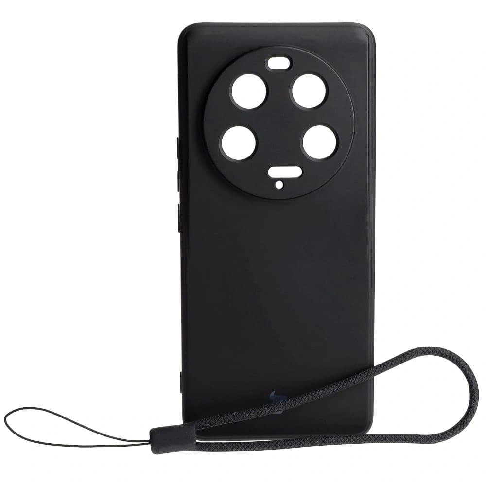 Bizon Case Silicone Sq Xiaomi 13 Ultra black - 1