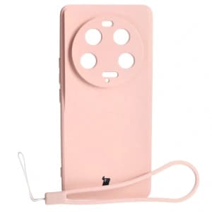 Bizon Case Silicone Sq Xiaomi 13 Ultra light pink