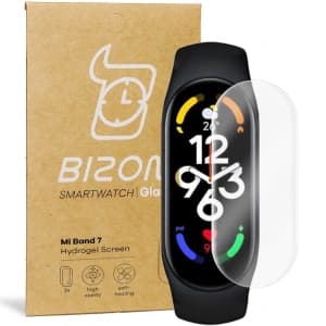Bizon Glass Hydrogel Xiaomi Mi Band 7 [2 PACK]