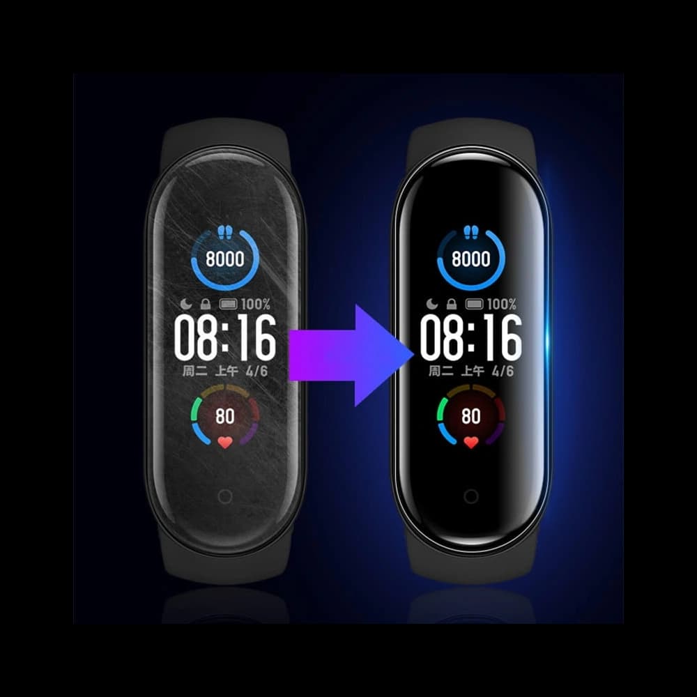 Bizon Glass Hydrogel Xiaomi Mi Band 7 [2 PACK] - 6