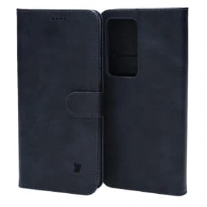 Bizon Case Wallet Xiaomi Poco F4 navy blue